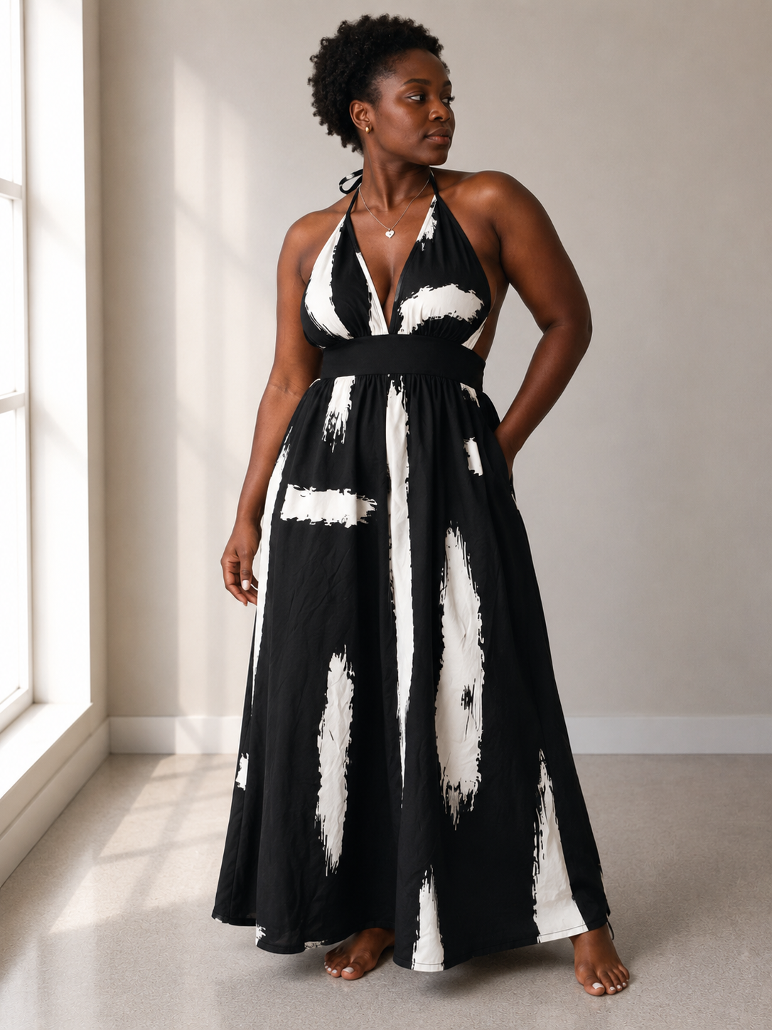 Luna Noir Maxi
